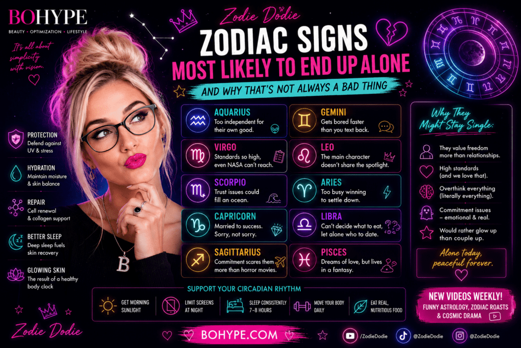Zodiac Signs Most Likely to End Up Alone (And Why That’s Not Always a Bad Thing)