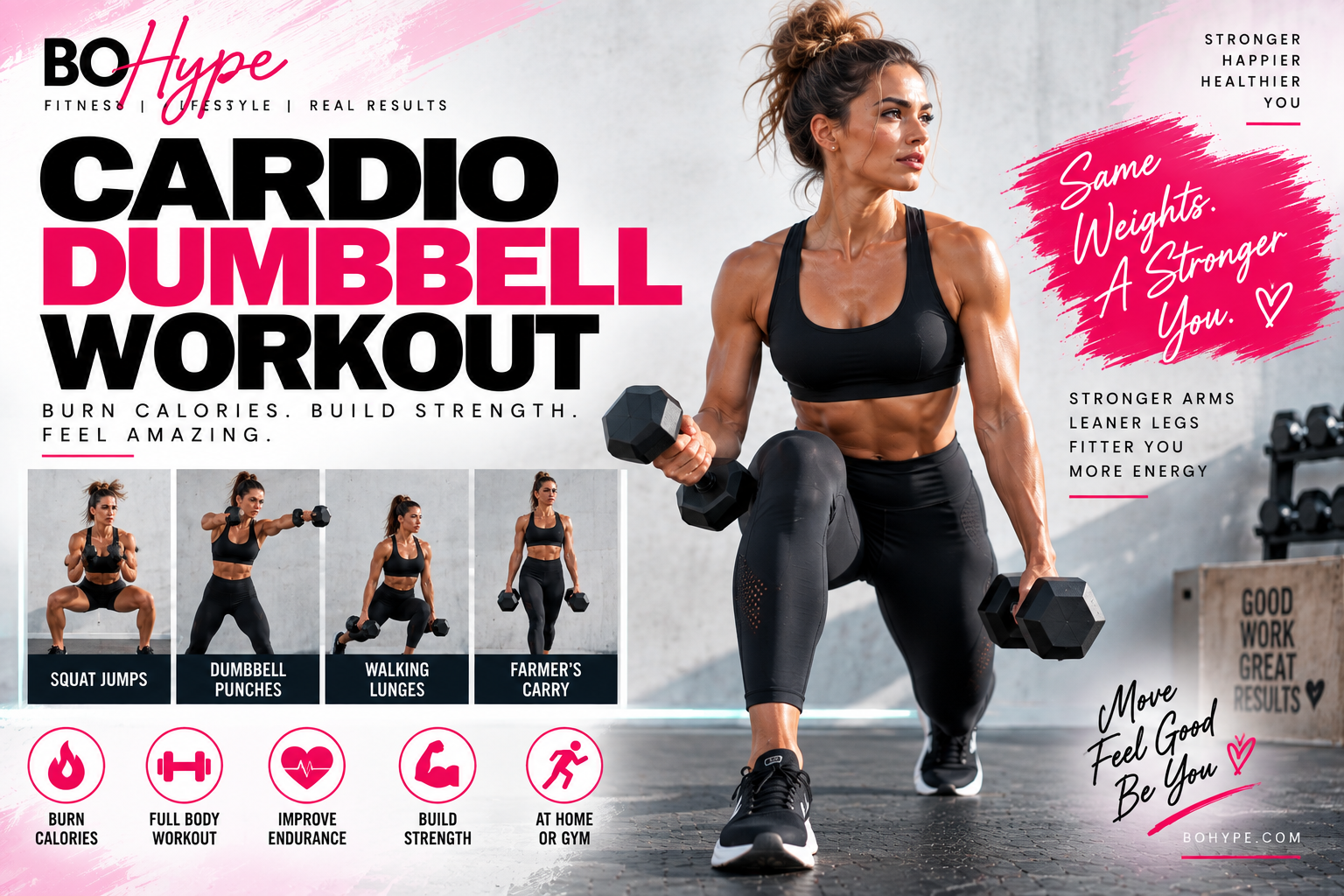 Cardio Dumbbell Workout